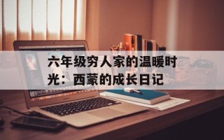 六年级穷人家的温暖时光：西蒙的成长日记