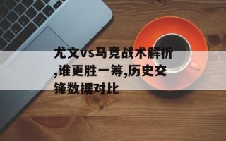 尤文vs马竞战术解析,谁更胜一筹,历史交锋数据对比