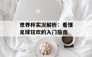 世界杯实况解析：看懂足球狂欢的入门指南