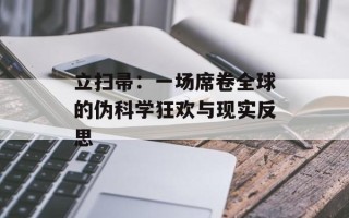 立扫帚：一场席卷全球的伪科学狂欢与现实反思