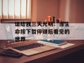 请给我三天光明：当生命按下暂停键后看见的世界