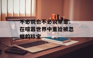 不必说也不必说单是：在喧嚣世界中重拾被忽略的珍宝