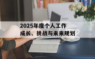 2025年度个人工作成长、挑战与未来规划